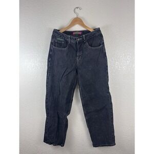 Empyre Black Acid Wash Denim Jeans Size 4 100% Cotton